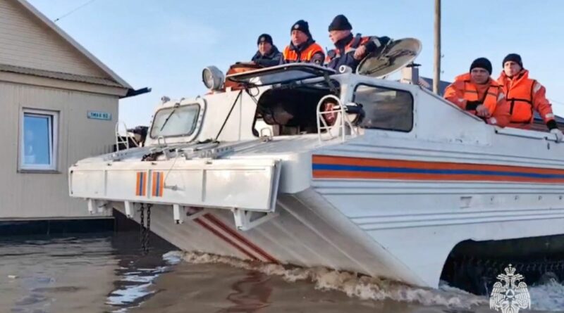 Effondrement d'un barrage en Russie