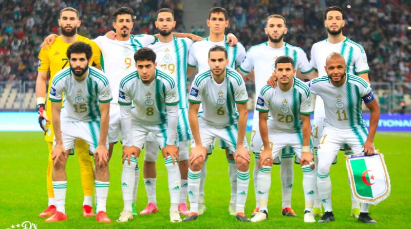 Nouveau classement FIFA de L'Algérie